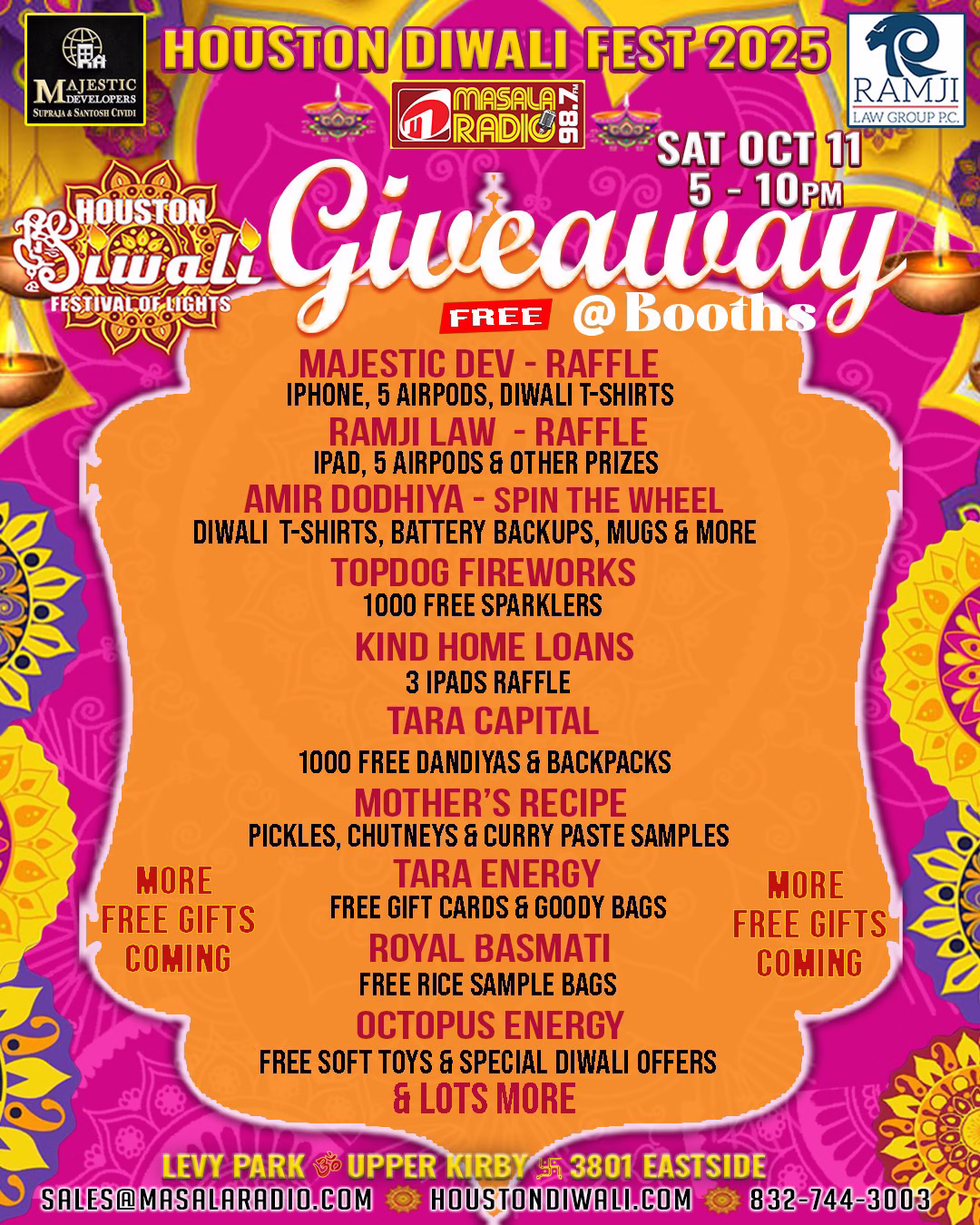 giveaway flyer